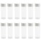 erioctry 25ml Plastic Containers Tubes Vials Sample Container with Screw Cap Storage Containers Pack of 12