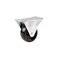 Shepherd Hardware 9396 2Inch Polypropylene Wheel Rigid Plate Caster 125lb Load Capacity