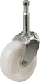 Shepherd Hardware 9053 114Inch Plastic Stem Casters 4Pack White