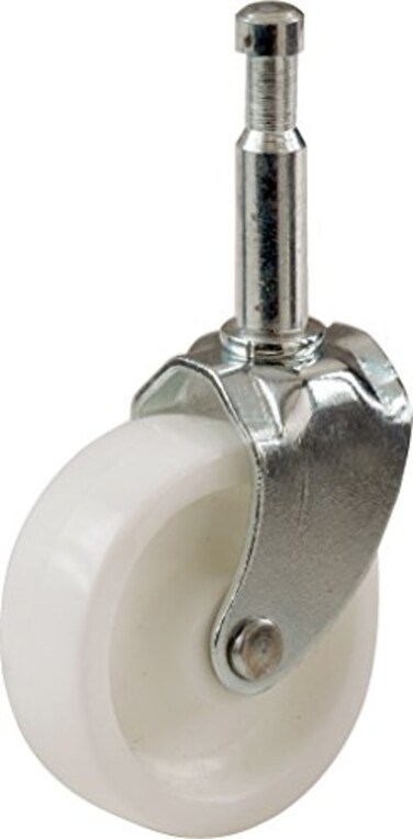 Shepherd Hardware 9053 114Inch Plastic Stem Casters 4Pack White