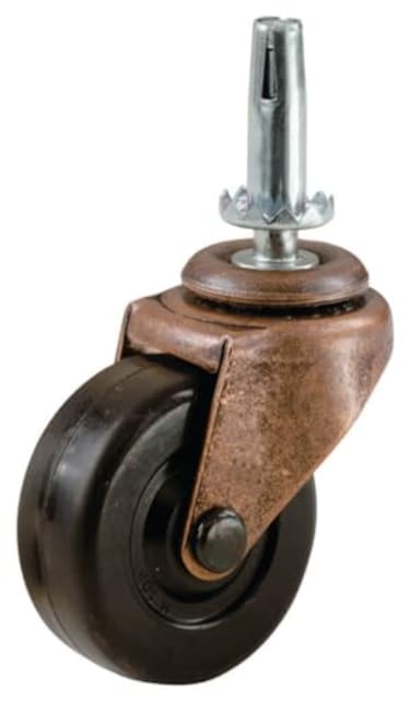 Shepherd Hardware 9347 158Inch Medium Duty Stem Caster 2Pack