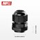 AMPELE Cable Gland 20 Pack PG135 Waterproof Adjustable 612mm Nylon Cable Glands Joints With Gaskets BlackPG135