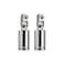 FOCMKEAS 14 Universal Joint Swivel Socket Adapter Impact Socket Extension CRV Steel 2PCS