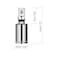 FOCMKEAS 14 Universal Joint Swivel Socket Adapter Impact Socket Extension CRV Steel 2PCS