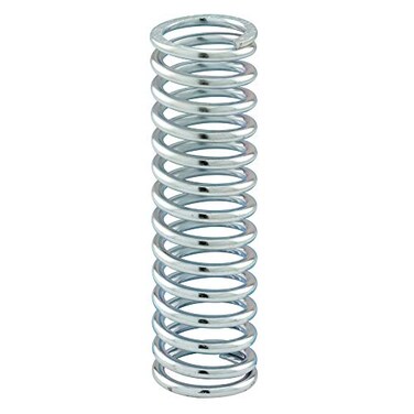 PRIME-LINE PrimeLine SP 9733 Compression Spring Spring Steel Construction NickelPlated Finish 0120 GA x 1 In x 312 In 2 Pack
