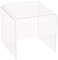 Azar Displays 515322 55 Acrylic Square Riser 4 Pack