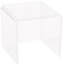 Azar Displays 515322 55 Acrylic Square Riser 4 Pack