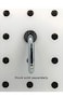 Pegitz Pegboard Peg Locks 50PCS 14 inch Black