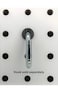 Pegitz Pegboard Peg Locks 50PCS 14 inch Black