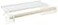 Wall Control Paper Towel Holder and Dowel Rod Pegboard Shelf Assembly for Pegboard and Slotted Tool Board White
