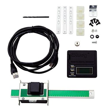 Wixey Digital Readout to Display wFractions Durable EasytoInstall Measuring Calipers for Exact Depth Readings 0001 Accurate Digital Callipers for Measuring wRemote LCD Display