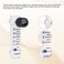 CNBTR Oxygen Flow Meter 05 LPM Acylic Flowmeter Gas Acrylic Metal Fitting for Oxygen Air Gas Conectrator
