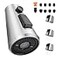 ALEASHA Pull Down Spray Head for Kitchen Faucet3Function Sink Spray Nozzle with 9 AdaptersKitchen Faucet Head Replacement Compatible with MoenAmerican Standard FaucetsBrushed Nickel