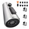ALEASHA Pull Down Spray Head for Kitchen Faucet3Function Sink Spray Nozzle with 9 AdaptersKitchen Faucet Head Replacement Compatible with MoenAmerican Standard FaucetsBrushed Nickel