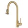 Kraus KRAUS Bolden 2Function Single Handle Pull Down Kitchen Faucet in SpotFree Brushed Brass KPF1616BB