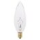 Satco 25 Pack S3282 Torpedo Incandescent Light Bulb 25 Watt Clear