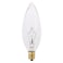Satco 25 Pack S3282 Torpedo Incandescent Light Bulb 25 Watt Clear