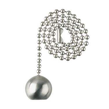 Westinghouse 77217 Decorative Pull Chain 12 Brushed Nickel