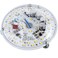 HAOLEDI 4 inch LED Ceiling Fan Light Retrofit Kit Ceiling Light Replacement kit Led Ceiling Flush Light Retrofit PCB120V 18W 2200LM White 5000K 1Pack White 5000K