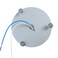 HAOLEDI 4 inch LED Ceiling Fan Light Retrofit Kit Ceiling Light Replacement kit Led Ceiling Flush Light Retrofit PCB120V 18W 2200LM White 5000K 1Pack White 5000K