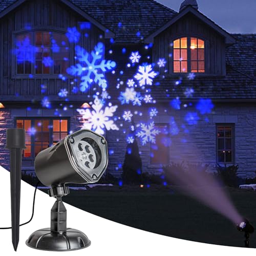 Eambrite Eambrite Christmas Projector Lights Led Rotating Snowflake Projector Light For B