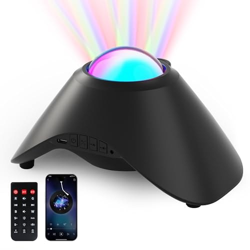 Ingleby Ingleby Galaxy Projector Northern Aurora Star Projector With Bluetooth Speaker N