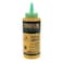 IRWIN Tools STRAITLINE 64907 HighVisibility Marking Chalk 8ounce Green 64907