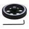CNBTR Aluminum Industrial Encoder Wheel Meter Wheel Diameter 65mm for Rotary Encoder with Wrench Screws