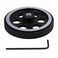 CNBTR Aluminum Industrial Encoder Wheel Meter Wheel Diameter 65mm for Rotary Encoder with Wrench Screws