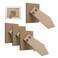 Crapyt 4 PCS Easel Back Picture Frame Backing Board Photo Frame Easel Back Easel Backs SelfAdhesive for Picture Frames Canvases and Paintings 409