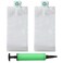 MIUPOO Miupoo Packaging Air BagsClear Plastic Inflatable Air Packaging Protector Bag with Free Pump CushionAir Inflatable Cushion Blocking Packaging Bag4x8 Inches100 Pieces