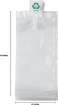MIUPOO Miupoo Packaging Air BagsClear Plastic Inflatable Air Packaging Protector Bag with Free Pump CushionAir Inflatable Cushion Blocking Packaging Bag4x8 Inches100 Pieces