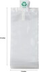 MIUPOO Miupoo Packaging Air BagsClear Plastic Inflatable Air Packaging Protector Bag with Free Pump CushionAir Inflatable Cushion Blocking Packaging Bag4x8 Inches100 Pieces