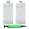 MIUPOO Miupoo Packaging Air BagsClear Plastic Inflatable Air Packaging Protector Bag with Free Pump CushionAir Inflatable Cushion Blocking Packaging Bag4x8 Inches100 Pieces
