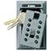 Kidde AccessPoint 001015 KeySafe Original Push Button Combination Permanent Key Lock Box 5Key Titanium Gray