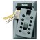 Kidde AccessPoint 001015 KeySafe Original Push Button Combination Permanent Key Lock Box 5Key Titanium Gray