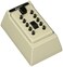 Kidde AccessPoint 001409 KeySafe Original Push Button Combination Permanent Key Lock Box 5Key Clay