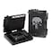 STOP BOX STOPBOX Gun Safe Alternative Tactical Handgun Storage Instant Access Portable Gun Case TSA Compliant Gun Lock Box for Quick Handgun Access SKULL CAMO BLACK 2 Pack Full Compact