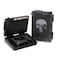 STOP BOX STOPBOX Gun Safe Alternative Tactical Handgun Storage Instant Access Portable Gun Case TSA Compliant Gun Lock Box for Quick Handgun Access SKULL CAMO BLACK 2 Pack Full Compact