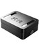 Vaydeer Metal Time Lock Box Phone Lock Box with Timer Timed Locking Safe SelfControl Container with USB C ChargeChild Lock Audio Prompt Time Release Storage Locker for PhoneMedicine