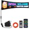Rayhome RAYHOME Dual Row P5 Huge Bright Advertising Programmable LED Sign 31x8 Flexible Digital Scrolling Light Sign Custom Text Message Pattern LED Display for Store Car Hotel
