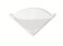 Trimaco SuperTuff Cone Strainers Medium Mesh 1000Count White