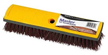 Bestt Liebco 997240120 Master 12 Deck Scrub BrushRollerApplicator White