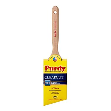 Purdy 144152130 Clearcut Series Glide Angular Trim Paint Brush 3 inch