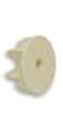 Wooster Brush R087 Roller Frame End Cap with Standard 112Inch Diameter
