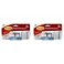 Command Medium Caddy Clear with 4 Clear Indoor Strips Organize DamageFree Pack of 2