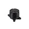 Raindrip R157CT Adjustable Flow Bubbler NonPressure Compensating Emitter FullCircle Pattern 8Stream Spray with 14Inch Barbed Inlet 5Pack Black