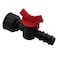 RLECS Barbed Ball Valve 2pcs 34 Internal Thread to 12 Hose Barb inLine Ball Valve ShutOff Switch Garden Hose Valves Micro Irrigation Pipe Water Switch Controller For Garden Lawn Agricultural