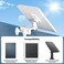 Didalo 2 Pack Gutter Mount Compatible for Ring Solar Panel 360Adjustable Universal Panel Gutter Mount for Ring Arlo Eufy Wyze Reolink Solar Panels Solar Panel Not Included