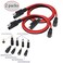 HCFeng 14AWG SAE to DC Power Cable with DC80965 355 254 1735 135MM SAE Polarity Reverse Adapter for Solar Panel Charger 2ft60cm 2pack